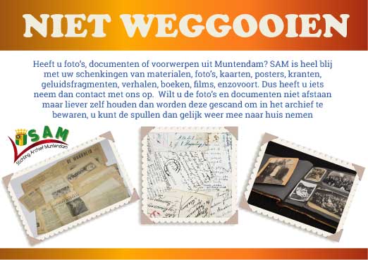 Niet weggooien